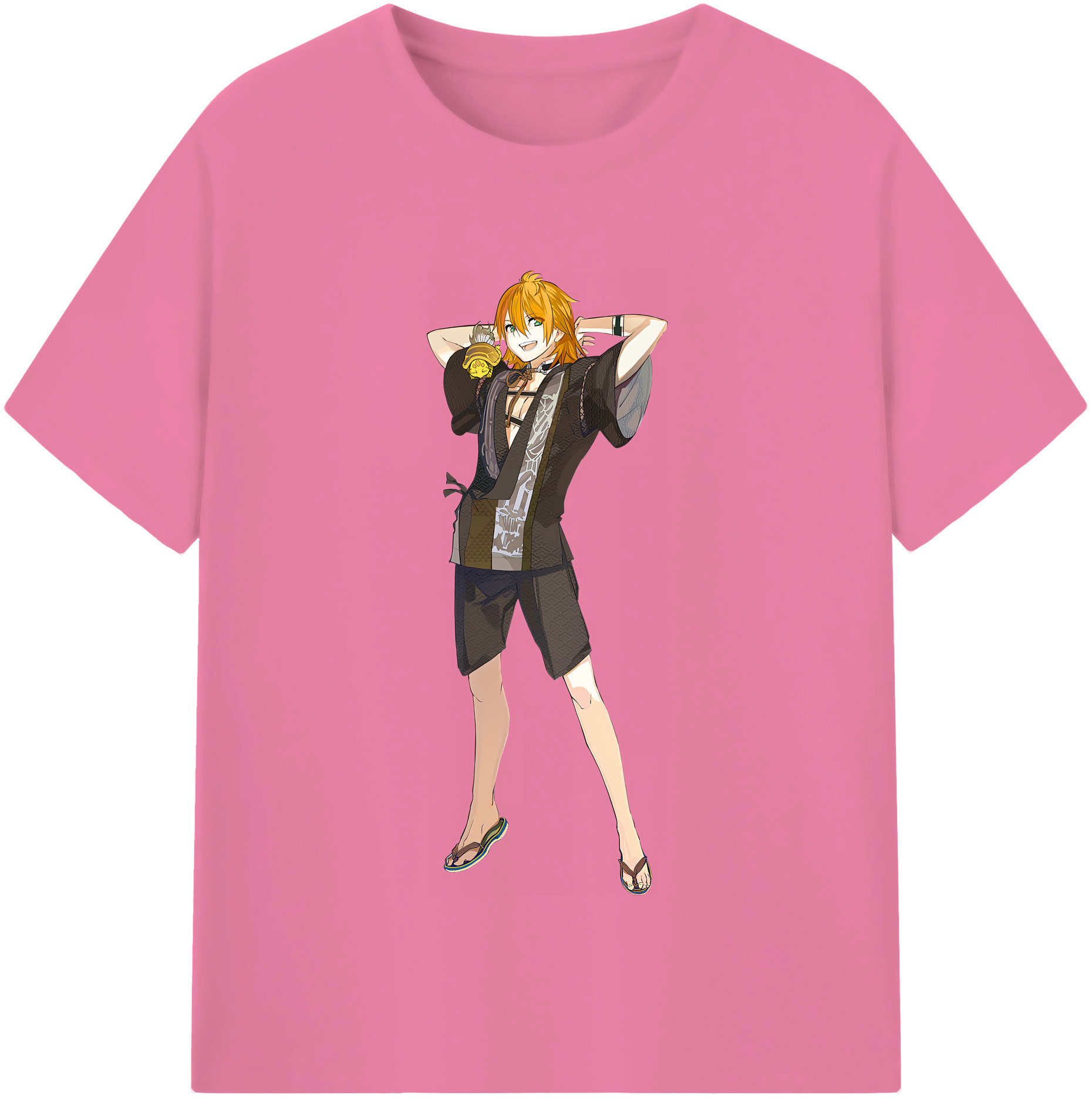 （画像用） 刀剣乱舞 Touken Ranbu 綿100％半袖Tシャツ（フロントプリント）